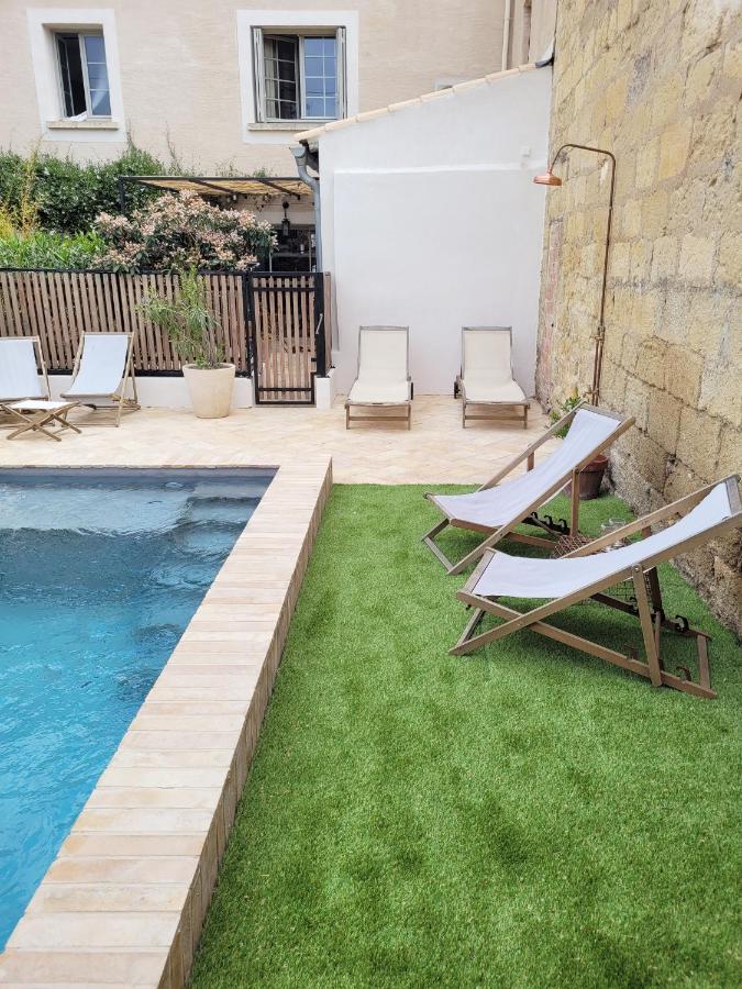 Maison 1634 - Climatisation, Piscine, Parking, Centre Ville, Petit-Dejeuner Compris Pézenas Dış mekan fotoğraf
